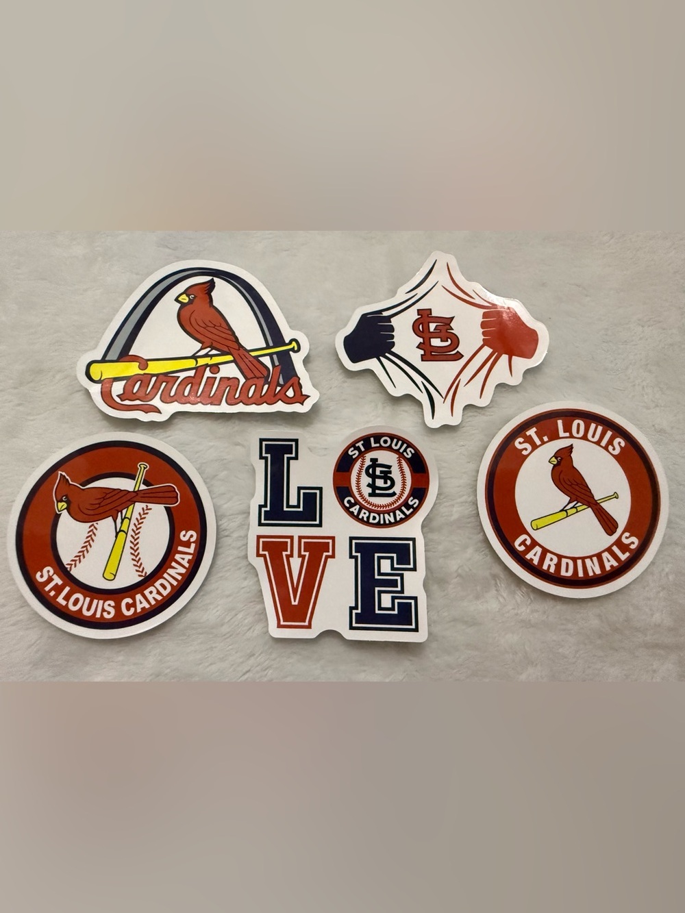 St. Louis Cardinals Baseball Stickers